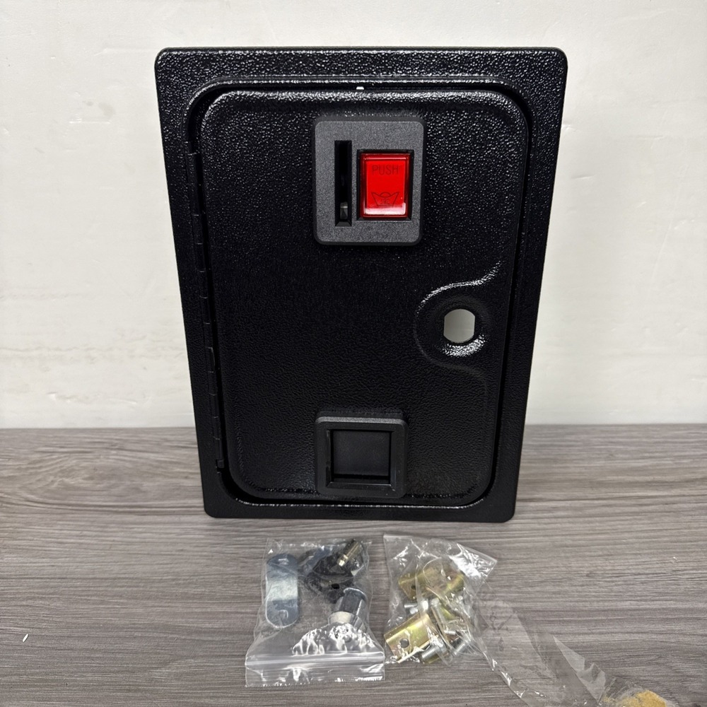 Arcade Iron Door with 0.25 Cents Coin Mech Mechanism For Coin Operated Games